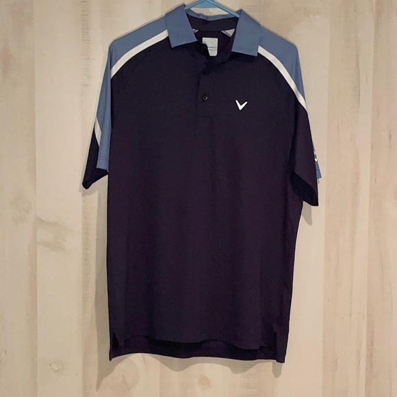 Callaway Mens Opti-Dri Golf Polo Shirt - Picture 1 of 6